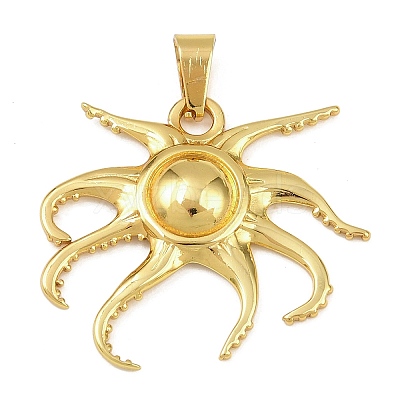 Ocean Theme 304 Stainless Steel Pendants STAS-K315-01A-G-1