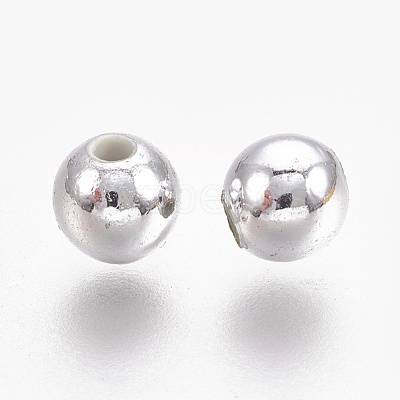 ABS Plastic Beads KY-G007-8mm-S-1