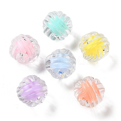 Transparent Acrylic Beads OACR-H112-04C-1
