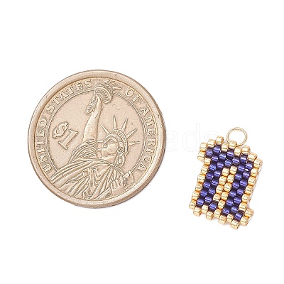 Handmade MIYUKI Seed Beads PALLOY-MZ00867-14-1