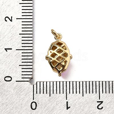 Brass Charms X1-KK-Q043-06G-01-1