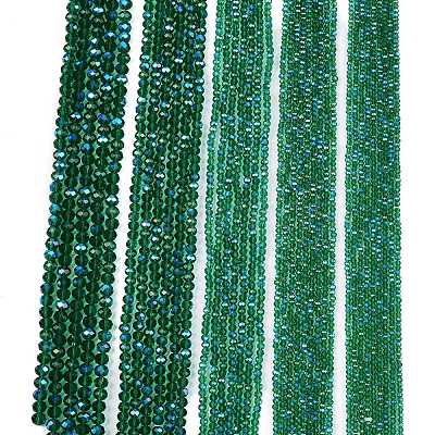 Electroplate Glass Beads Strands EGLA-A044-T8mm-L18-1