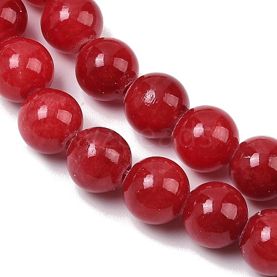 Natural Striped Stone Beads Strands G-D315-A01-05-8mm-1