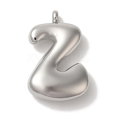 Non-Tarnish 304 Stainless Steel Pendants STAS-M017-08P-26-1
