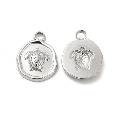 Non-Tarnish 304 Stainless Steel Pendants STAS-B032-14P-1