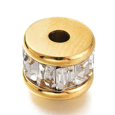 304 Stainless Steel Beads STAS-O129-01G-1