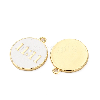 Brass Enamel Pendants KK-F895-16B-G02-1