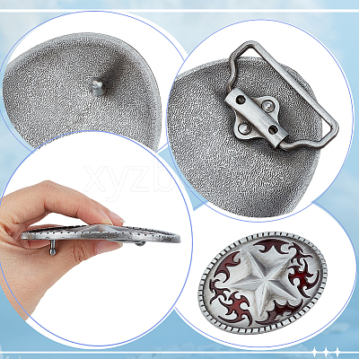 Zinc Alloy Buckles FIND-GF0009-21A-1