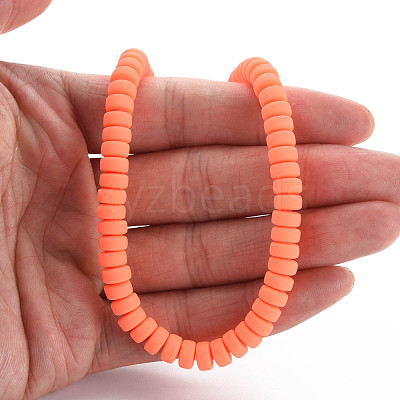 Handmade Polymer Clay Beads Strands CLAY-N008-39-1