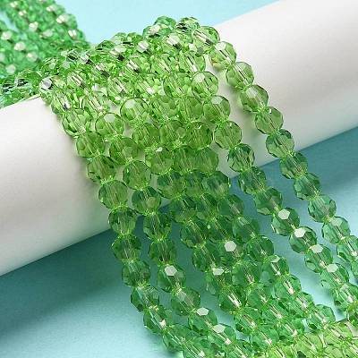 Transparent Glass Beads EGLA-A035-T6mm-D09-1