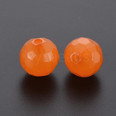 Imitation Jelly Acrylic Beads MACR-S373-97C-E05-1