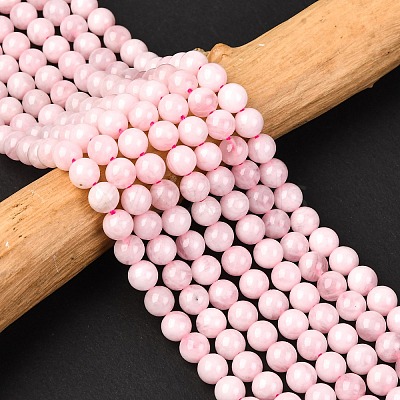 Natural Madagascar Rose Quartz Beads Strads X1-G-D655-6mm-1