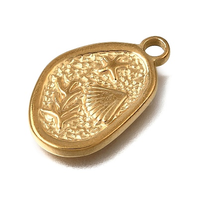 304 Stainless Steel Pendants SA-CBA7C25-02B-G-1