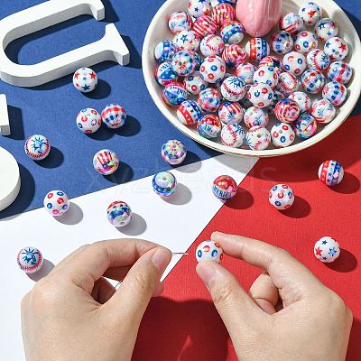 Acrylic Beads OACR-CJC0008-06-1