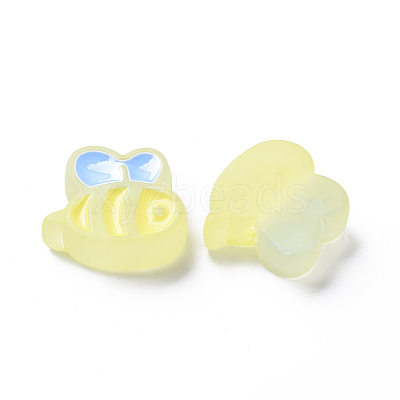 Transparent Acrylic Beads MACR-S374-06B-01-1