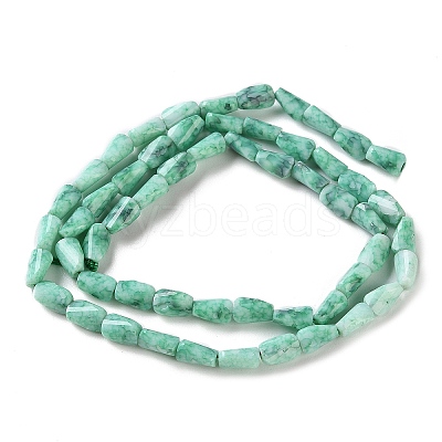 Ombre Effect Dyed Glass Beads Strands GLAA-I059-01G-1