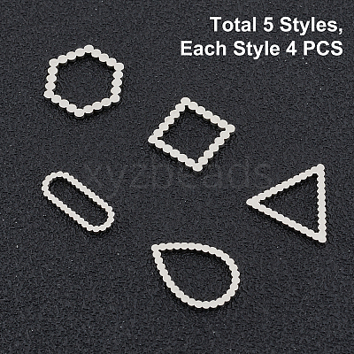 201 Stainless Steel Linking Rings STAS-UN0013-19P-1