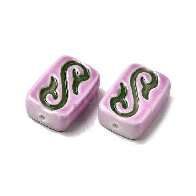 Handmade Porcelain Beads PORC-K010-02C-1