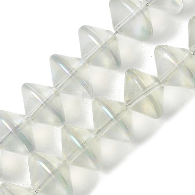 Electroplate Glass Beads Strands EGLA-G038-01A-HR01-1