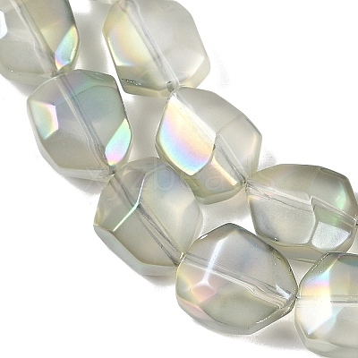 Electroplate Glass Beads Strands EGLA-C009-01A-FR03-1