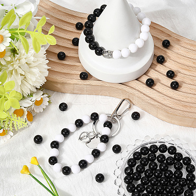 Opaque Acrylic Beads MACR-SP0001-85E-1