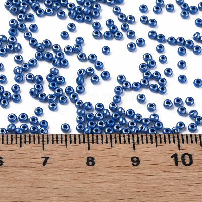 11/0 Czech Opaque Glass Seed Beads SEED-N004-003B-09-1