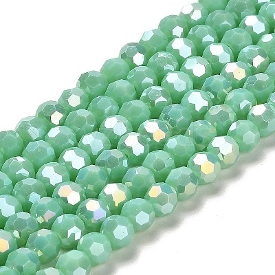 Opaque Glass Beads Stands EGLA-A035-P6mm-B14-1