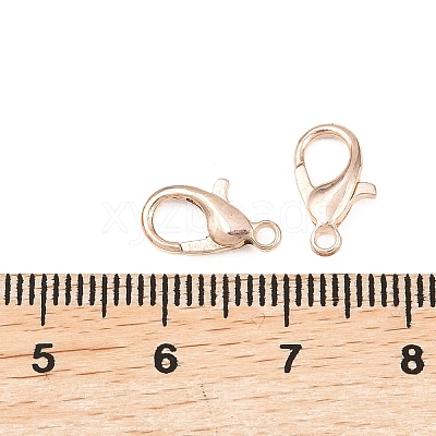 Zinc Alloy Lobster Claw Clasps E102-RG-1