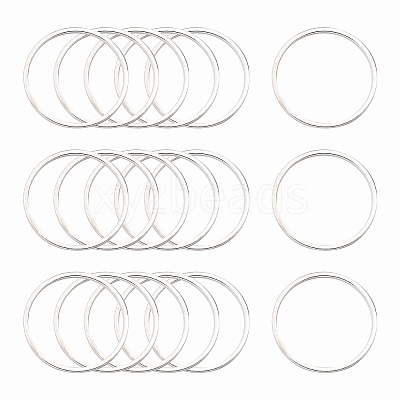 Brass Linking Rings KK-S327-06S-20mm-1