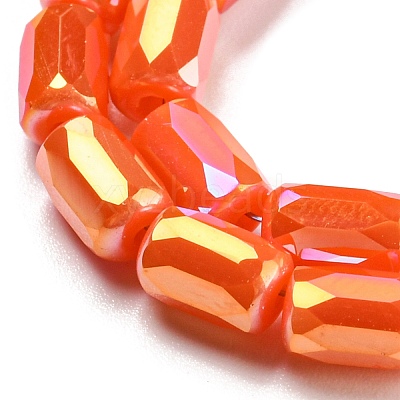 Glass Beads Strands EGLA-P052-03C-04-1