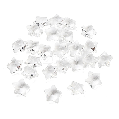 Transparent Glass Pendants GLAA-P037-04-16-1