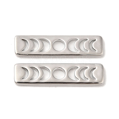 Brass Moon Phase Bar Links KK-H756-01P-1