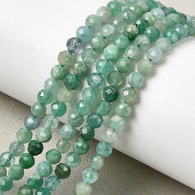 Natural Emerald Beads Strands G-Z106-A02-4mm-01-1