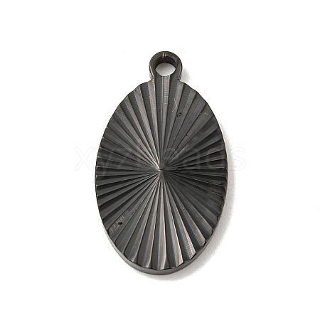 Ion Plating(IP) 304 Stainless Steel Pendants STAS-D025-05B-02-1