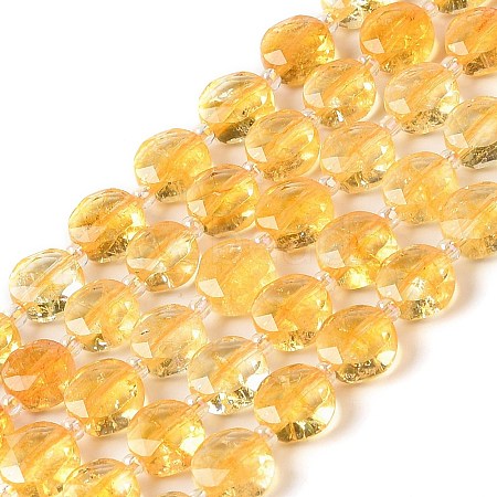 Natural Citrine Bead Strands G-C116-A05-01-1