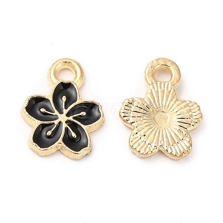 Alloy Enamel Charms ENAM-C005-34G-01-1