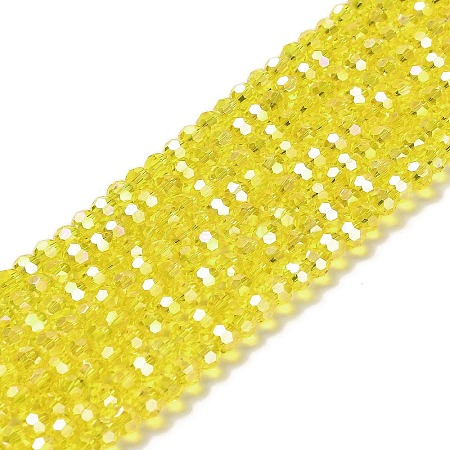 Transparent Glass Beads EGLA-A035-T4mm-B03-1