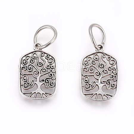 Tibetan Style Alloy Pendants PALLOY-F224-02AS-08-1