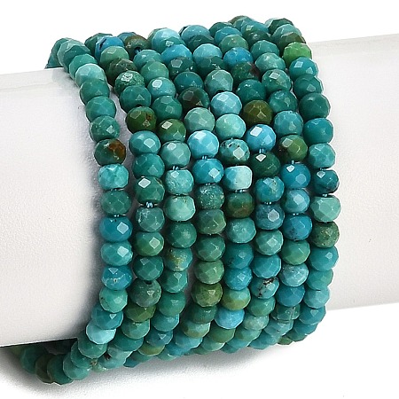 Natural Turquoise Dyed Beads Strands G-H070-A01-01-1