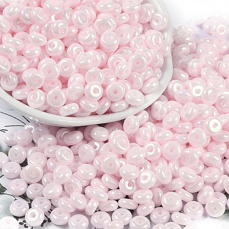 Opaque Colours Luster Glass Seed Beads SEED-P008-01C-03-1