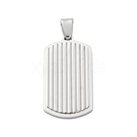 304 Stainless Steel Pendants STAS-U043-10P-1