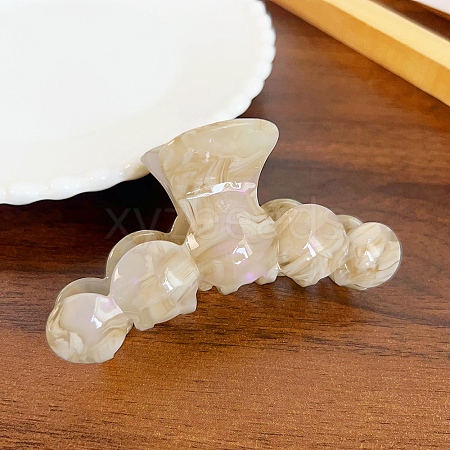 Cellulose Acetate(Resin) Claw Hair Clips PW-WG979F8-03-1