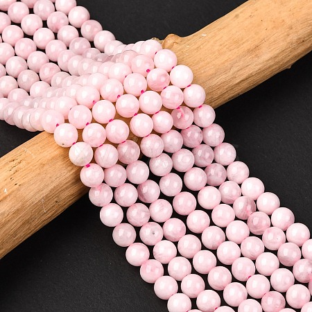 Natural Madagascar Rose Quartz Beads Strads X1-G-D655-6mm-1