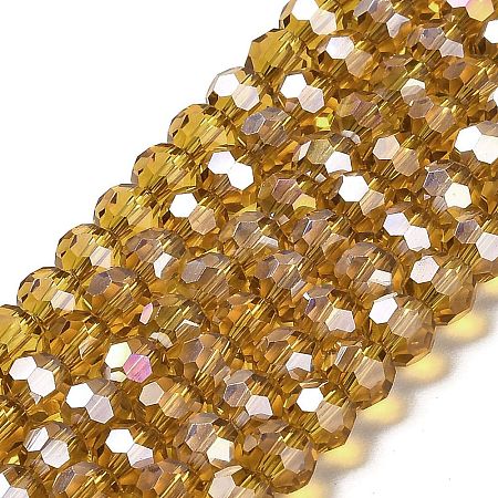 Transparent Glass Beads EGLA-A035-T6mm-B04-1