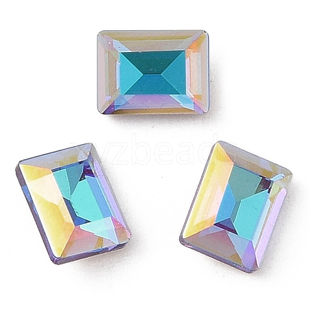 Glass Rhinestone Cabochons RGLA-L029-05A-BBLA-1