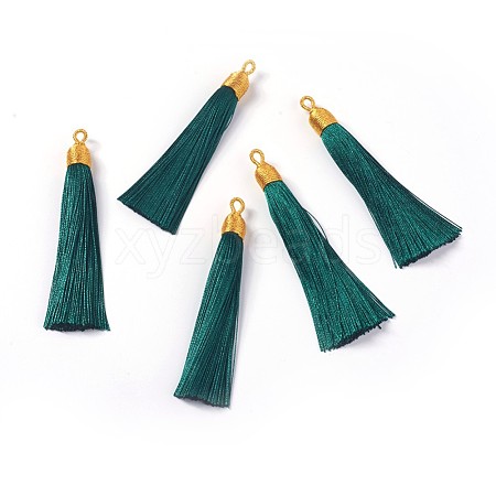 Nylon Tassel Big Pendants FIND-F008-F18-1