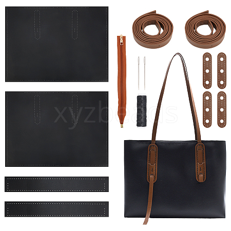 DIY Imitation Leather Women's Tote Bag Making Kit DIY-WH0409-77A-1