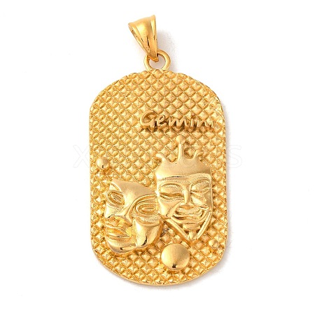 316L Surgical Stainless Steel Big Pendants STAS-B059-01G-05-1