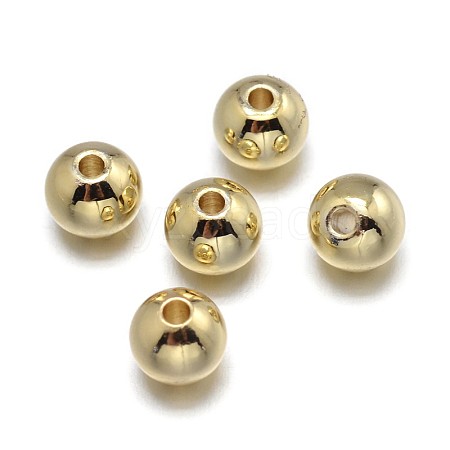 Brass Beads X-KK-F0317-3mm-01G-NR-1