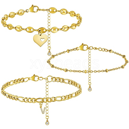 Anklets Sets AJEW-AN00383-22-1